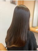 艶髪ヘッドスパを受けられたお客様へア