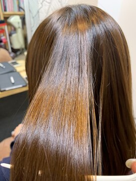 ヘアーカルチャー おゆみ野店(HAIR CULTURE) 髪質改善！毛先まとまるセミロング♪艶髪モカブラウン