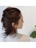 ククー ヘアーアンドメイクアップ(COU COU)&nbsp;ハーフアップ