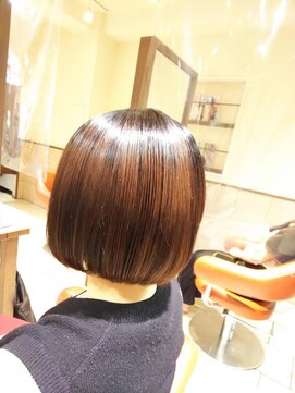 ネオリーブチノ 登戸店(Neolive cino) 髪質改善 酸熱トリートメント ハホニコラメラメTR