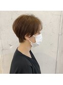 Coast.ハンサムベリーショート×ベージュブラウン