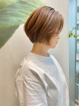 オブ ヘアー 自由が丘 ウエスト(Of HAIR WEST) 形が崩れにくいボブ