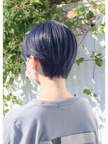 ノード(NODO) 【ダブルカラー】ショートのアッシュパープル♪