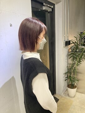 ロク 高田馬場(lok) ぷつっと◎外はね地毛風ストレート【高田馬場　lok】あらい