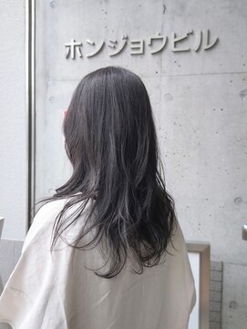 ヘアーモード バーブ(Hair Mode Verve) 黒髪セミロング+大人抜け感カール