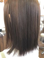 グランド ビューティー ビーズ 緑店(Grand Beauty B's)&nbsp;切りっぱなしミディアム/イルミナカラー/キャラメルブラウン