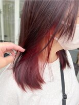 アエル キセラ川西(aeru)&nbsp;イヤリングカラー×カシスピンク