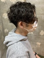 アカ(ACA)&nbsp;波巻きツイストスパイラルパーマメンズ 大通札幌センターパート