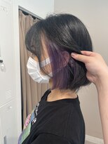 ウルカ 北浦和西口店(ulQua)&nbsp;イヤリングカラー  /  パープル