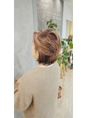20代30代40代大人可愛い小顔ハンサムショートくせ毛風パーマ