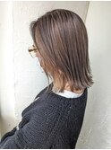 ラベンダーアッシュ×外はね★藤原