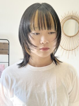 ミュール(mule) ウルフ/インナーカラー