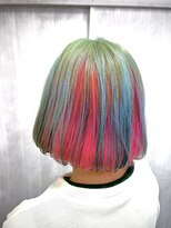 エスハートオブヘアー 植田店(ES Heart of HAIR)&nbsp;他と被りたくない方必見！可愛いツートンボブ！