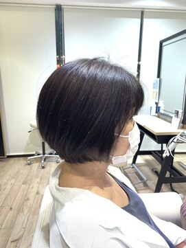 ジュイール(jouir) すっきりショートボブ/アッシュブラック[20代30代40代］