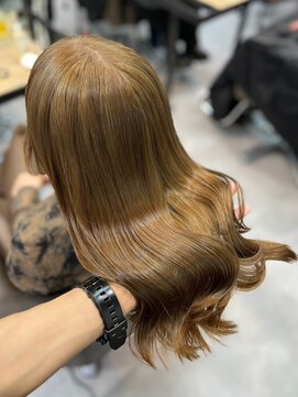 ベレーザ 渋谷(BELEZA) 7037ミルクティーアッシュ艶髪シルキーベージュグレーベージュ