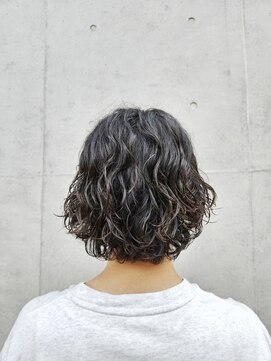 ルッソカナン(Lusso canaan) ボブパーマ/ニュアンスカラー