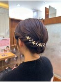 大人女子のヘアアレンジ 編み込み/シニヨン/お団子/結婚式