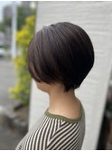 長町南美容室PASSION☆マットブラウンナチュラルショート