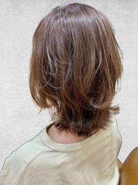 ラルジュヘアイコール(Large hair equal =) 20代30代40代髪質改善トリートメント艶感ストレート暗髪