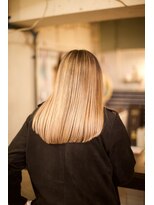 スリースリーナイン ヘアーアンドメイク(339 hair&make) 結構全体的に明るい白髪ぼかしハイライト/バレイヤージュ