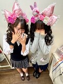 ヘアもアクセも盛り盛り『盛りヘア』可愛いすぎます(^○^)