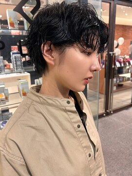 サラビューティーサイト 志免店(SARA Beauty Sight) 【志免】黒髪パーマ/ミニマムショート☆山之内