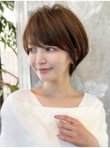 ショートヘア/大人ショート/ショートボブ/30代40代50代/表参道