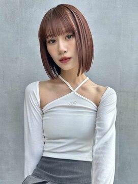 ミンクス 青山店(MINX) 【MINX】似合わせ小顔レイヤーボブウルフ_表参道/髪質改善