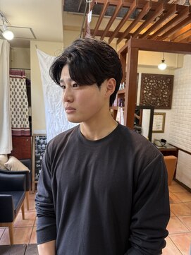 ヘアーフィックス リュウアジア 越谷店(hair fix RYU Asia) 【RYU Asia 越谷店】メンズセンターパート