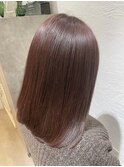 ピンクベージュブラウン