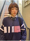 【村松美穂】ボブウルフパーマ◯