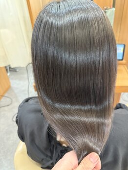 バニラ(VANILLE)の写真/【川内/髪質改善】シルク架橋トリートメント◇うる艶ヘアが叶う厳選トリートメントを是非お試しください♪