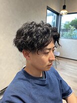 サロンタナカ(Salon TANAKA)&nbsp;刈り上げマッシュ×スパイラルパーマ