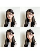 ウィールール 白石店(WE RULE)&nbsp;韓国レイヤーロング×シースルーバング