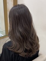 ミングル(MINGLE)&nbsp;韓国風グレージュカラー　韓国風カット