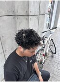 黒髪スキンフェード刈り上げショートフェード高松バーバー