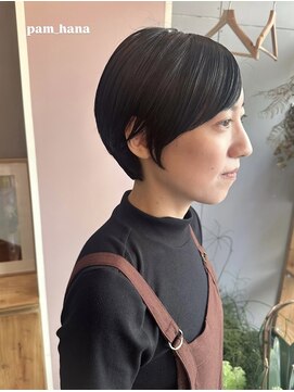 ルーシーバイパム 恵比寿(Lucy by PAM.) 【hana】大人可愛い暗髪ショート(恵比寿)