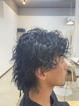 フェイス ウルマ(face URUMA) ウルフスタイル◆縦落ちパーマ