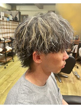 美容処 待庵 タイアン(taian) ハイライト/マッシュウルフ