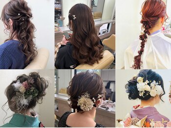 リリカル ヘアオブジェの写真/結婚式などのイベント～ちょっとしたお出かけまで◎ご希望のシーンに合わせて可愛いスタイルを創ります☆