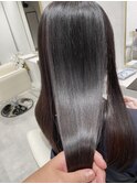 髪質改善縮毛ストレート×艶めきロング