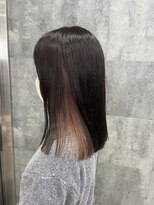ヘアサロン リボーン(Hair salon Reborn)&nbsp;ピンクベージュインナーカラー