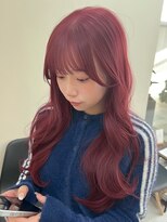 ベル 表参道Terrace(Belle) ワインレッド/ボルドーカラー/カシスピンク/ブリーチなしダブル