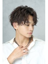 リップス 吉祥寺店 (LIPPS)&nbsp;波巻きツイストスパイラルツーブロック刈り上げセンターパート