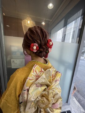 サラ 徳山店(SARA) 成人式アップスタイル　ヘアセット