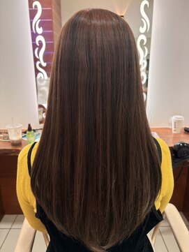 ノブ ヘアデザイン 戸塚店(NOB hairdesign) オレンジ×ローライト