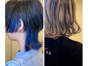 ヘアーリゾートガーデン 南林間店(Hair Resort Garden)の写真/都内に行かなくても叶う♪学生ショート・ボブ×ハイトーンやダブルカラー、ユニコーンカラーを南林間で。