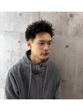 メンズアンダーバーホワイト 南海難波店(Men's _WHITE)&nbsp;スパイキーショート