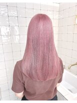 フウ(fuh)&nbsp;ピンクカラー／ピンク／ピンクベージュ／ブリーチ