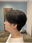大人ナチュラルセンターパートショート